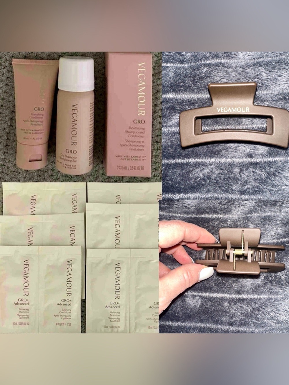 Vegamour GRO Revitalizing Shampoo & Conditioner Set